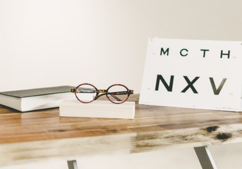 problème de vue et examen de vue