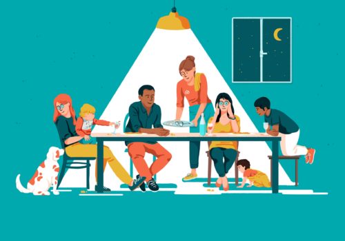 illustration d'un opticien à domicile lunettes au logis à angers ou Nantes